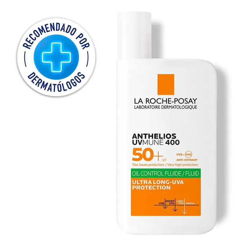 Anthelios UVMune 400 Oil Control Fluido - La Roche Posay Sin Color