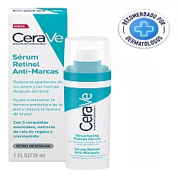 Serum Cerave Retinol Anti marcas Con 3 Ceramidas 30ml Tipo de piel Grasa